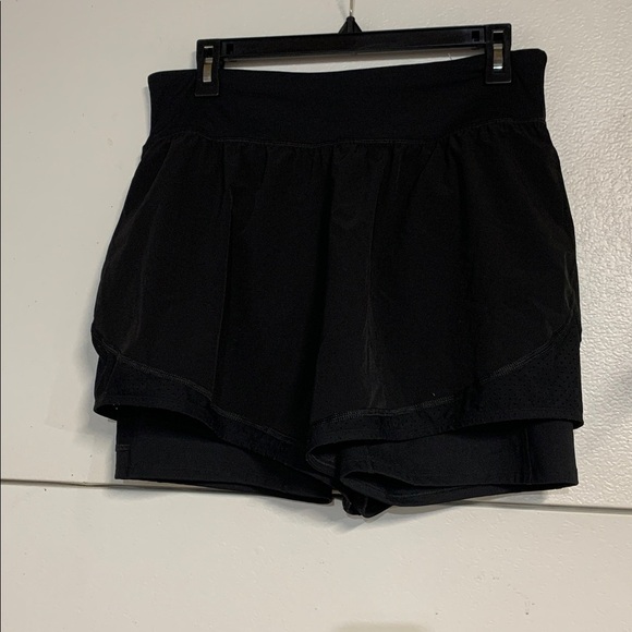 SPANX GET MOVIN ATHLETIC SHORTS BLACK XL - Picture 2 of 6